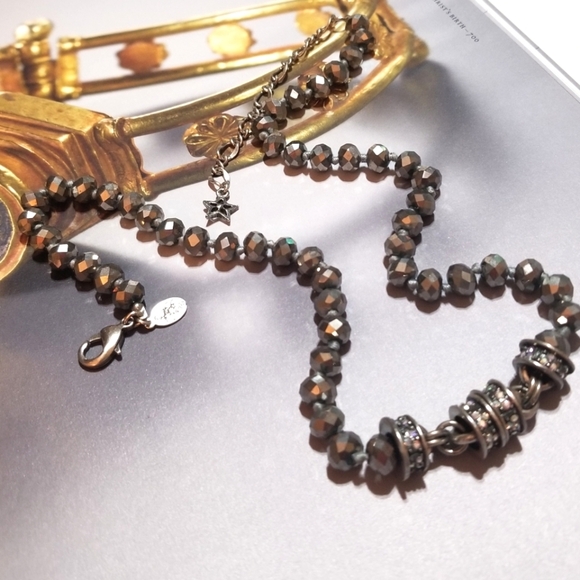 KIRK'S FOLLY Sparkling Crystal Necklace - Picture 4 of 8